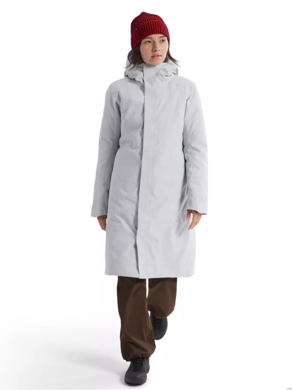 Arc'teryx Men's Light Gray Performance Parka